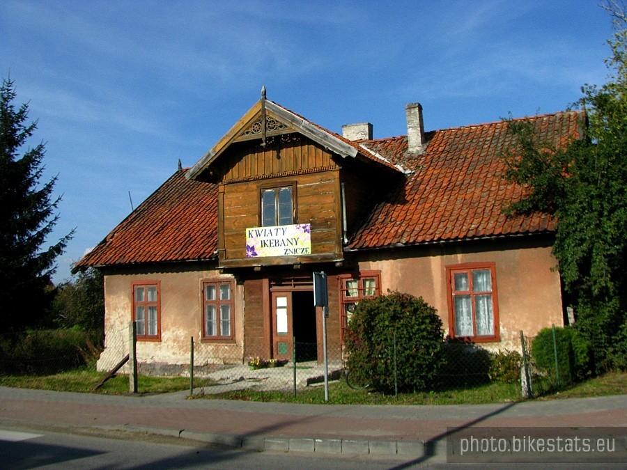 Domek żuławski w Cedrach Wielkich.