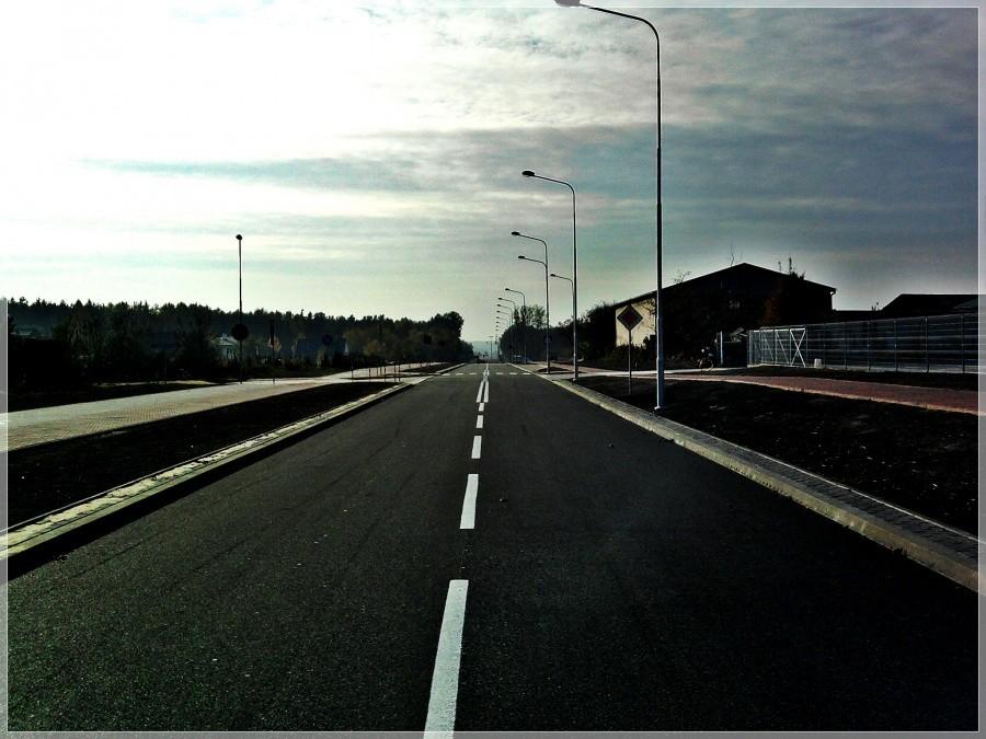 Ulica Sosnowa już gotowa do odbioru