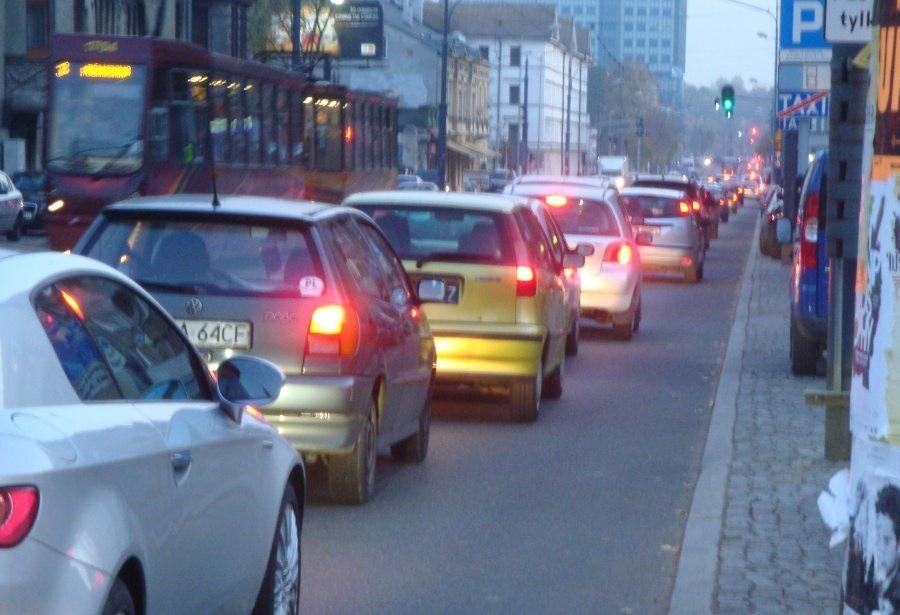 Łódź w piątkowy wieczór
