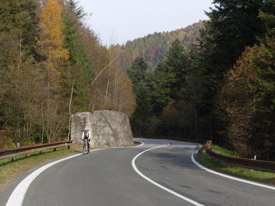 podjazd pod Sedlo Vabec