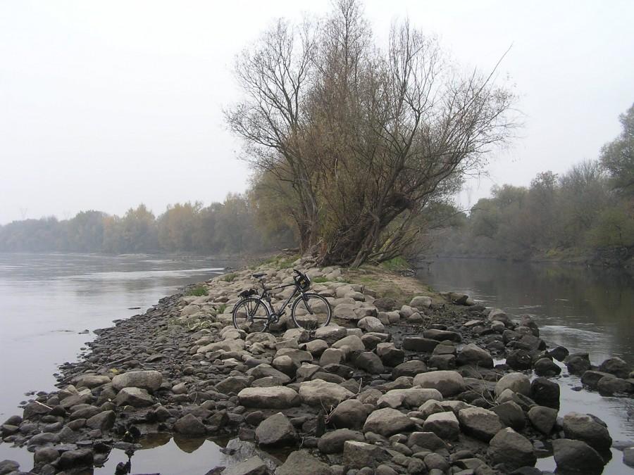 Cypel zdobyty. Po prawej Brda, po lewej Wisła