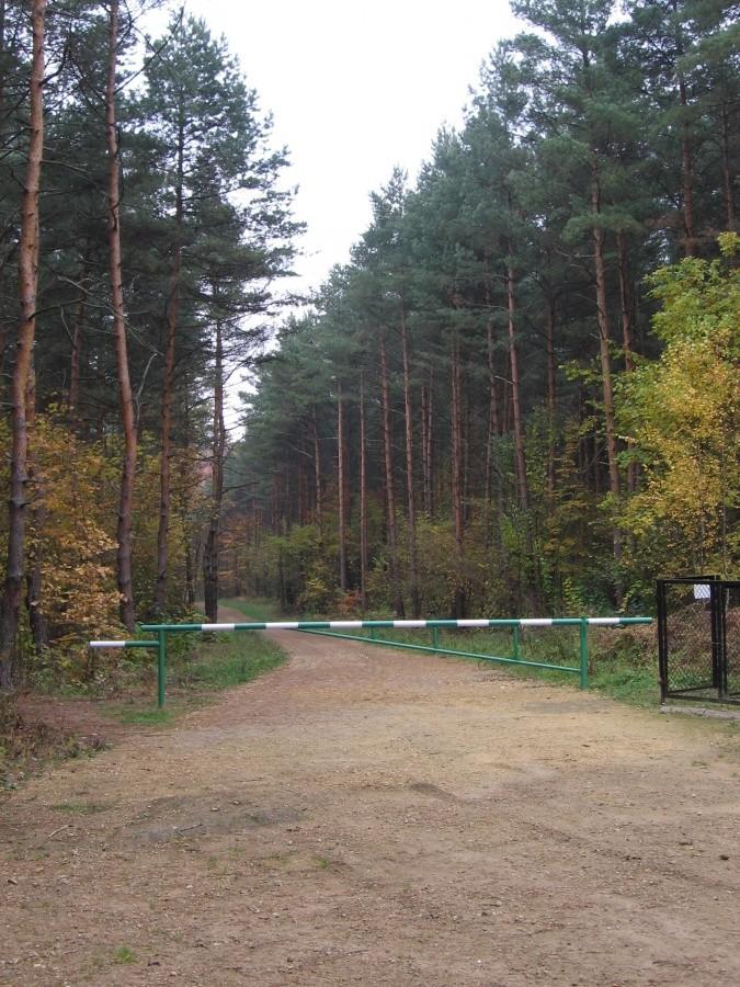 Szlaban na Dębowej Górze