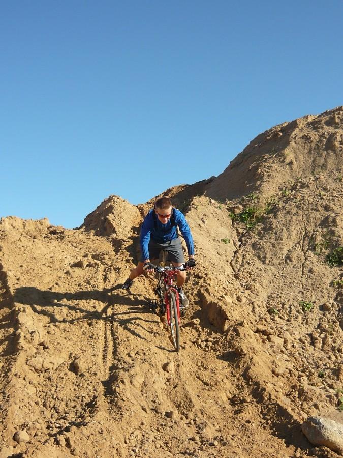 Cross downhill - żwirownia w Krukach