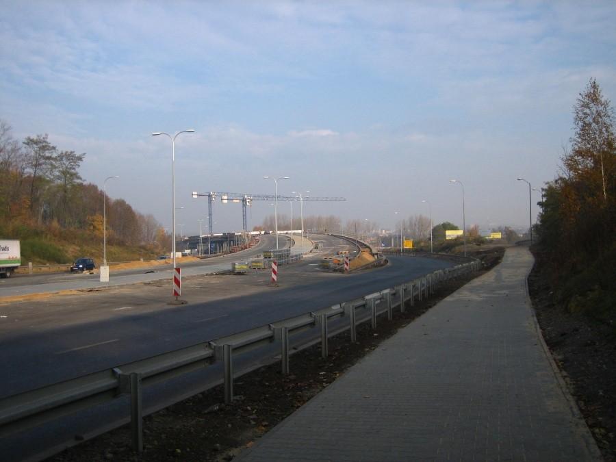 Budowa węzła Piekary na autostradzie A1