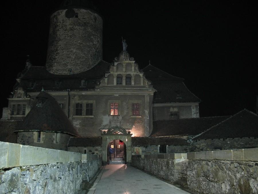 Zamek Czocha - mostek nad fosą