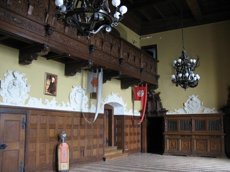 Zamek Czocha - sala rycerska