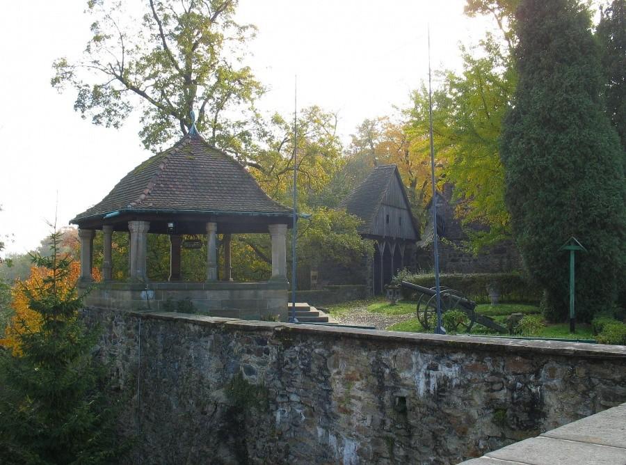 Zamek Czocha - podzamcze