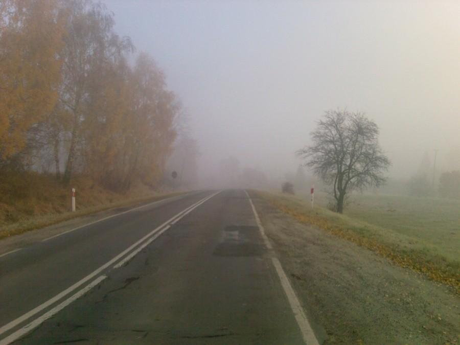 znów mgła..