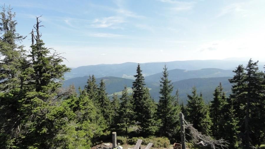 Widok z czarnej góry