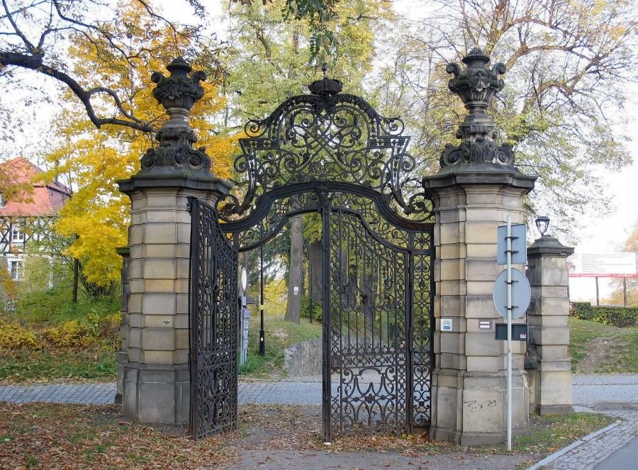Książ - brama parkowa