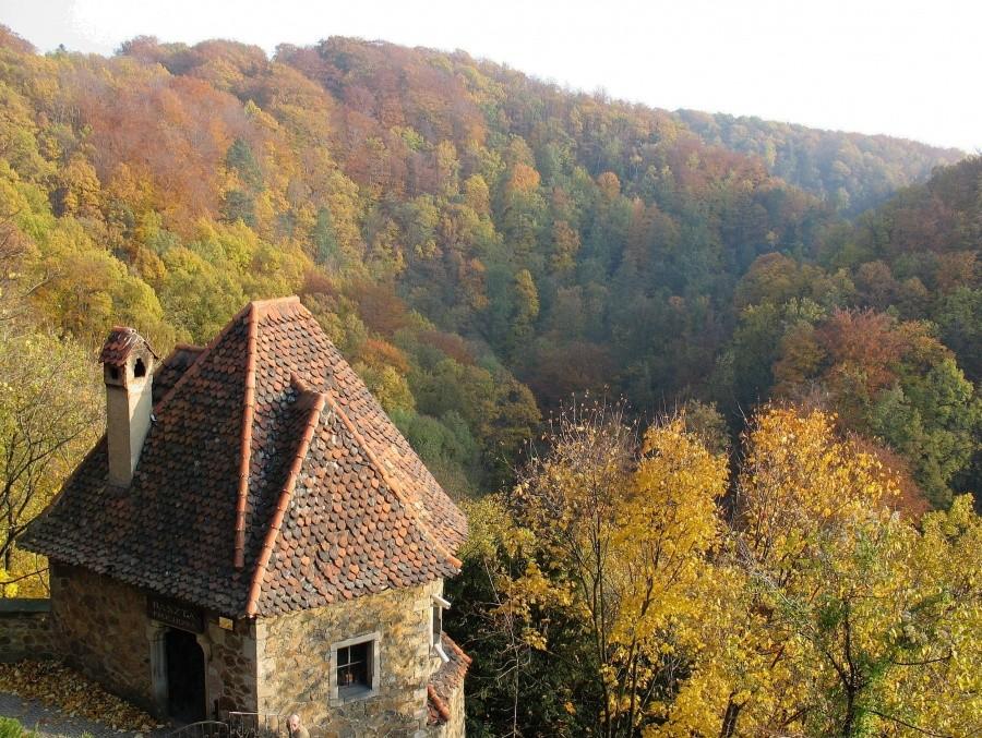 Książ - widok na dolinę Pełcznicy