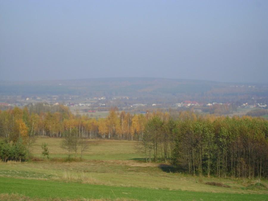 Widoczek na Góry Świętokrzyskie