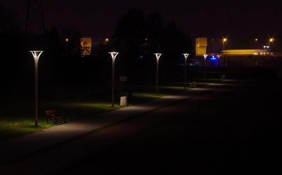 Park koło zapory