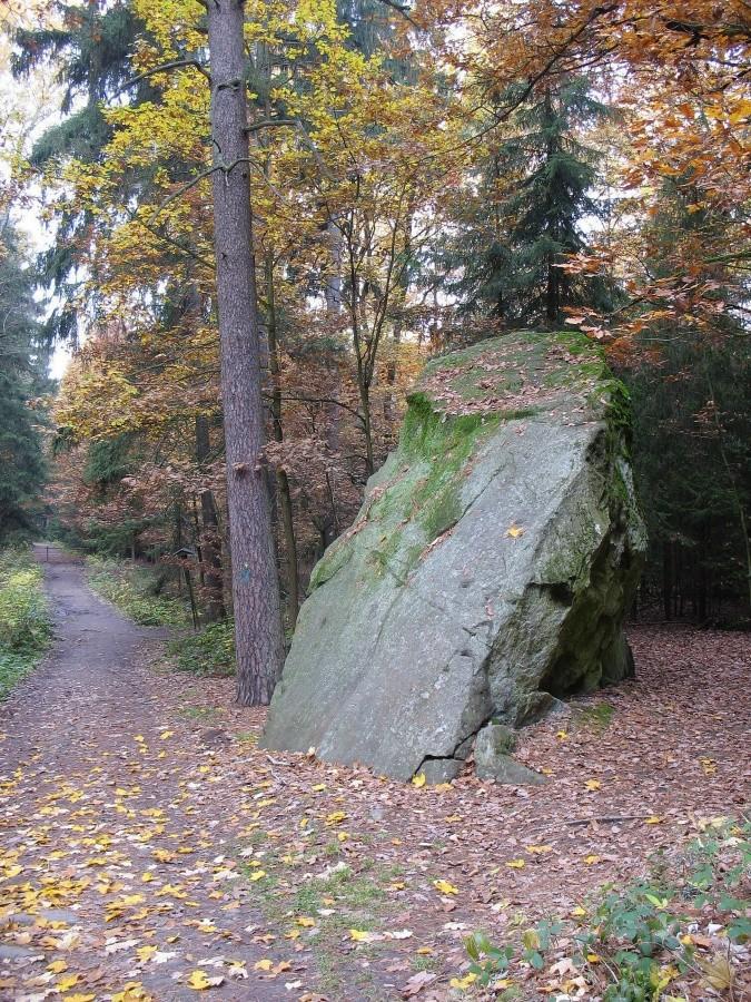 Braunův Betlém - kamień graniczny