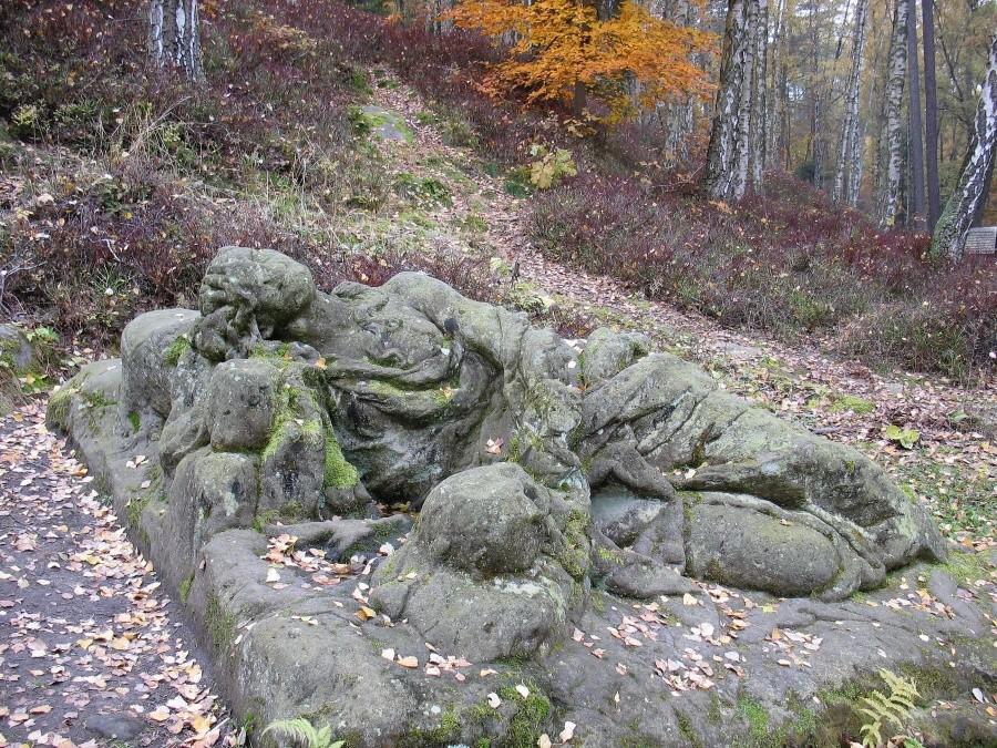 Braunův Betlém - rzeźba św. Marii Magdaleny