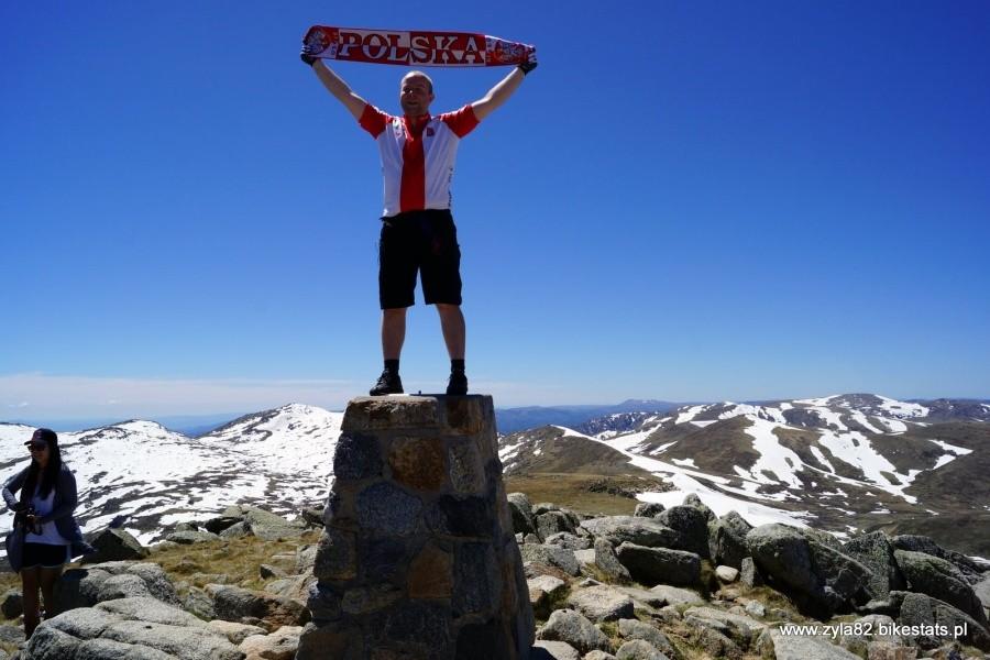 Na szczycie Mt Kosciuszko