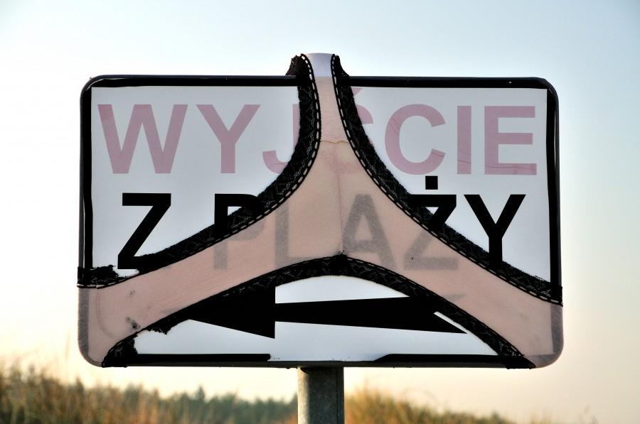 Wejście na plażę