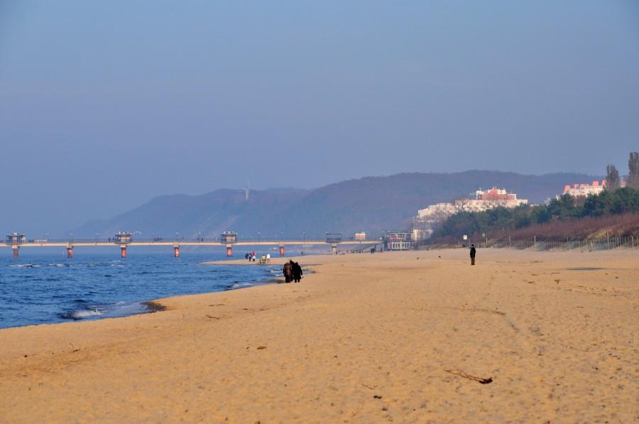 Plaża w Międzyzdrojach