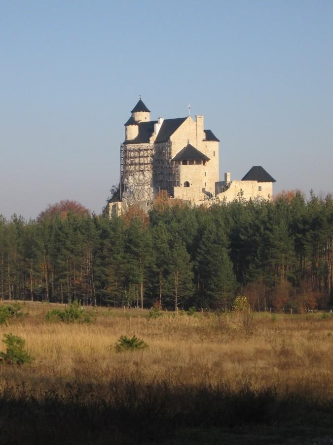 Piękny zamek w Bobolicach