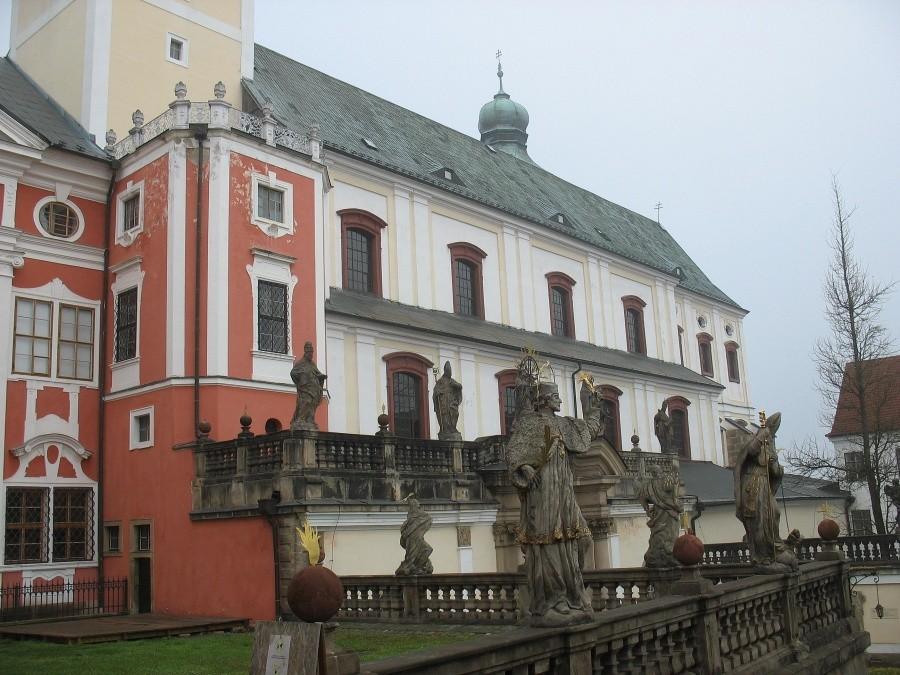 Broumov - kościół klasztora Benedyktynów