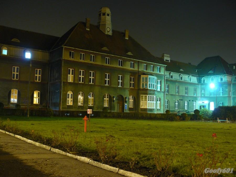 Budynek Główny ŚUM by night ;)