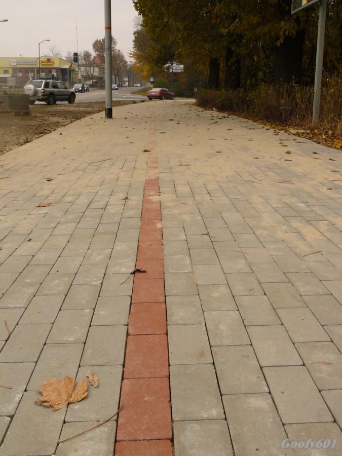 Ścieżka rowerowa z Helenki...