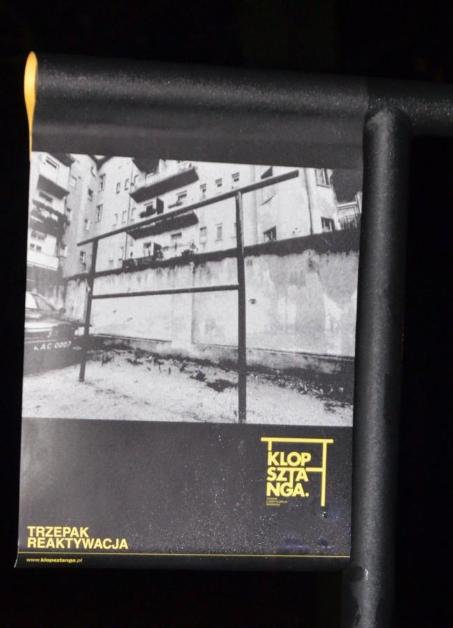 Klopsztanga - plakat
