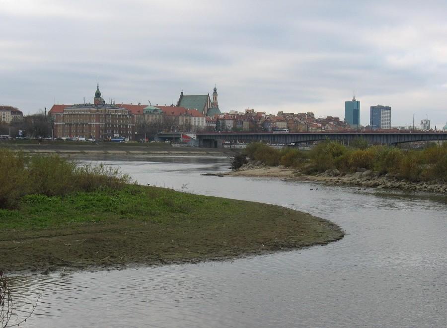Warszawa - widok na Starówkę