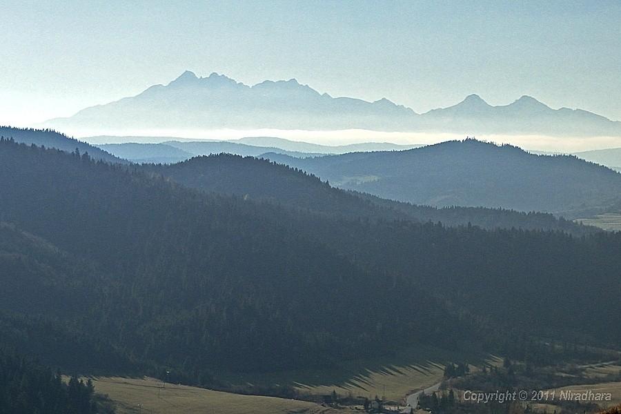 Tatry za mgłą