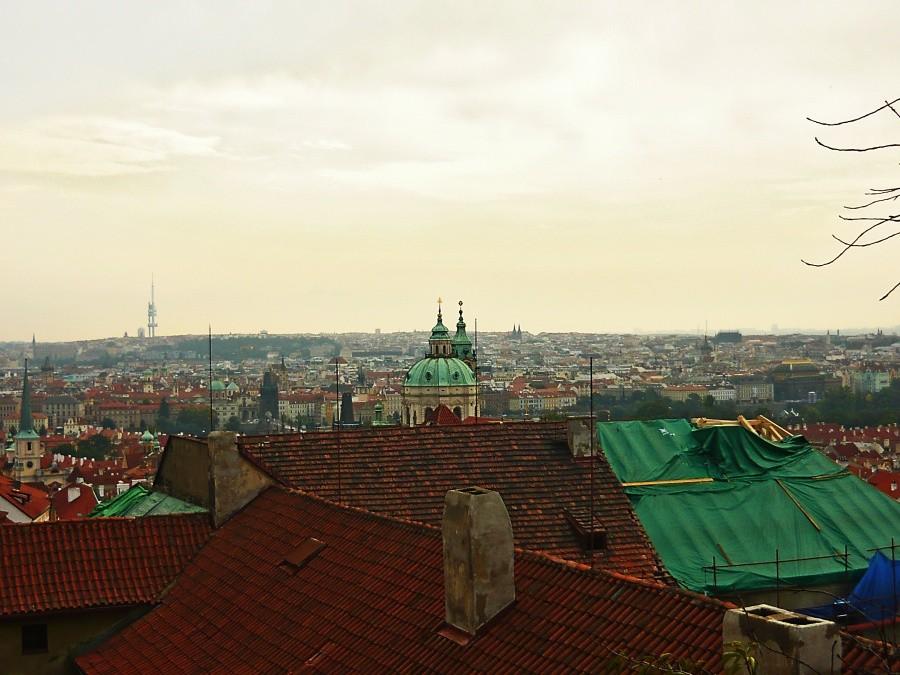 Panorama pragi - brak wysokich zabudowań