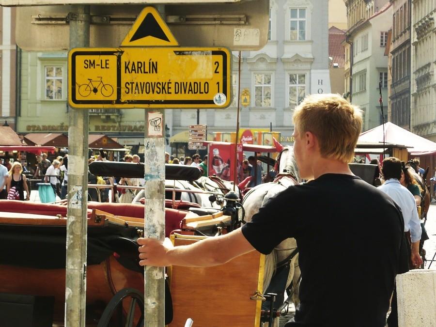 Rowerowa czeska Praga