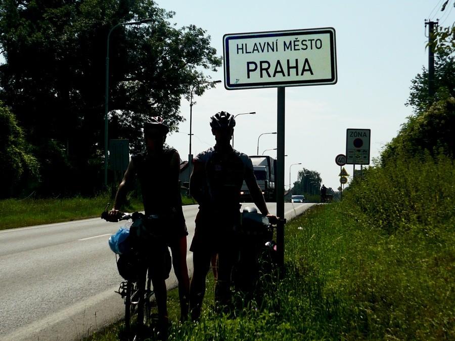 Wyjazd z Pragi (Czechy)