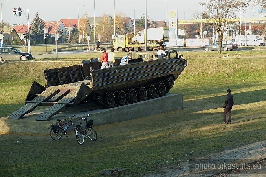 Pomnik dla upamiętnienia stacjonowania batalionu saperów w Tczewie w latach 1951-2011