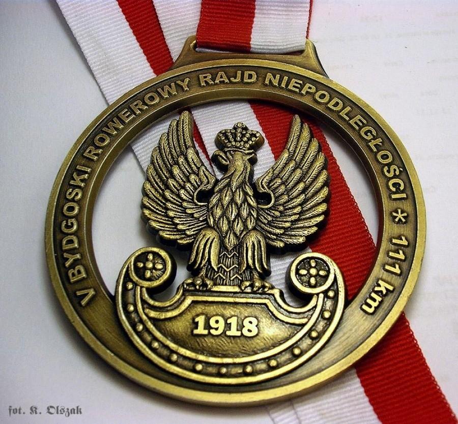 V Bydgoski Rajd Niepodległości - medal