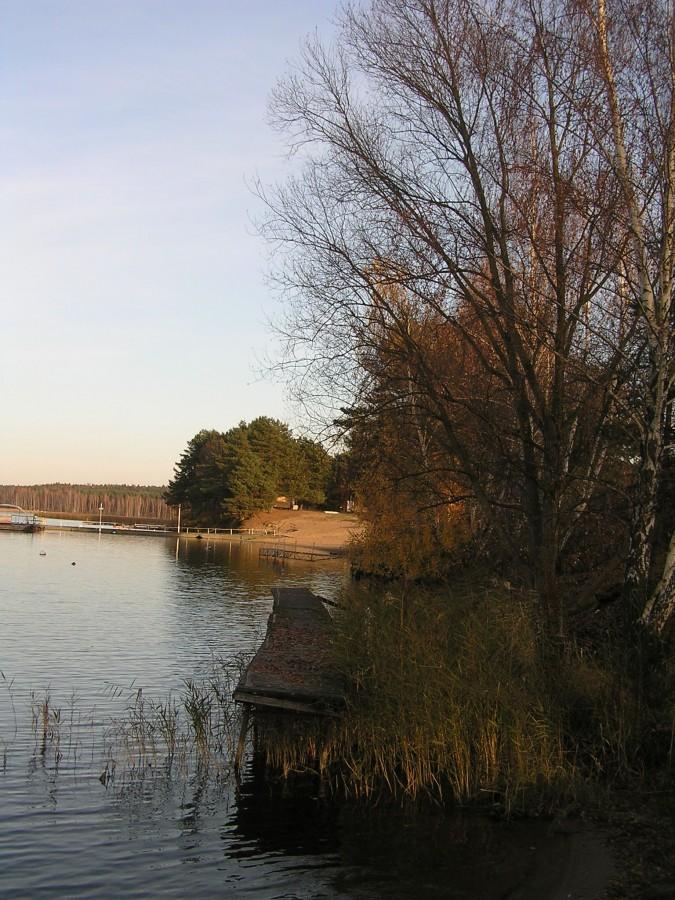 Pusta plaża w Pieczyskach
