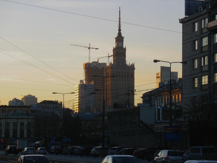 Złota 44 i Pałac Kultury