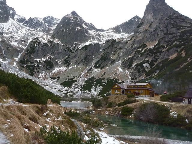 I jest! Zelone Pleso. Około 1600m n.p.m.