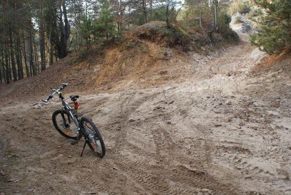 na trasie MTB Sławno