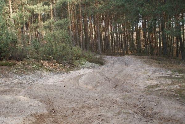 na trasie MTB Sławno