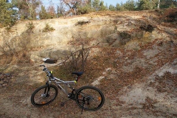 na trasie MTB Sławno