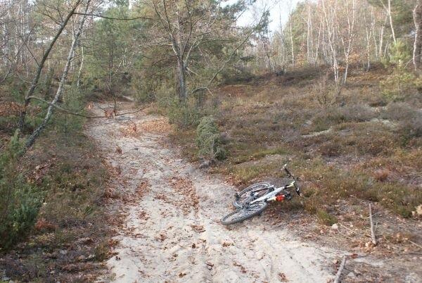 na trasie MTB Sławno