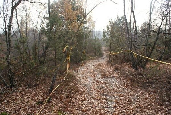 na trasie MTB Sławno