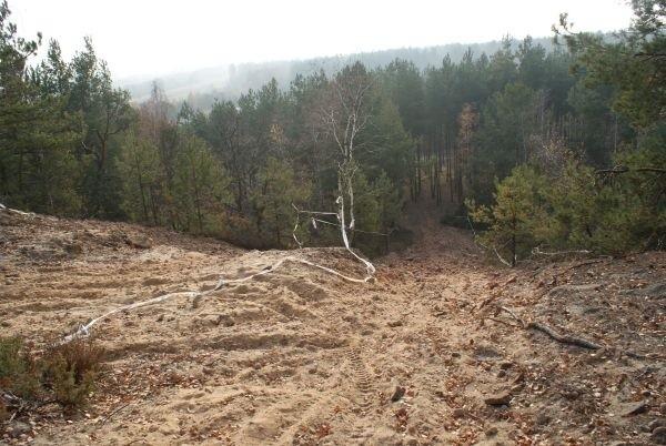 na trasie MTB Sławno