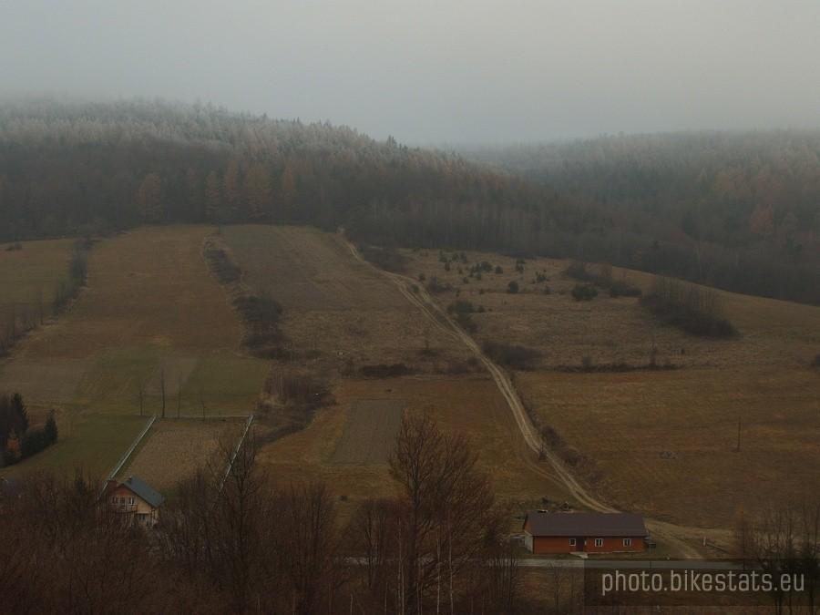 Szronik na szczytach gór