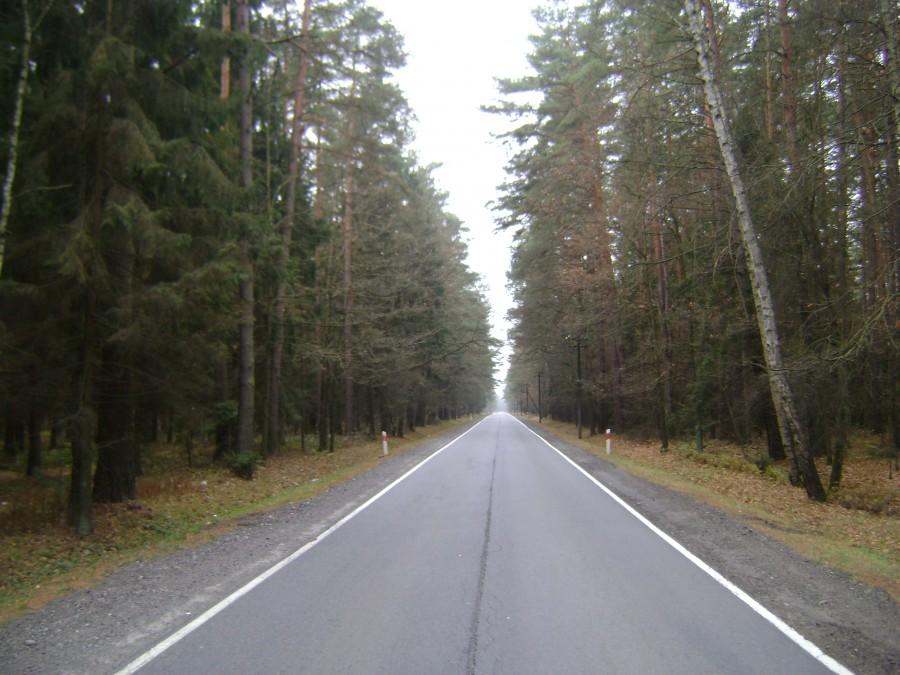 Całkiem ładny odcinek drogi krajowej nr 48