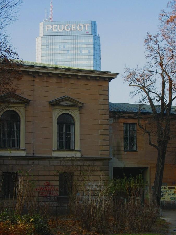 Błękitne budowle