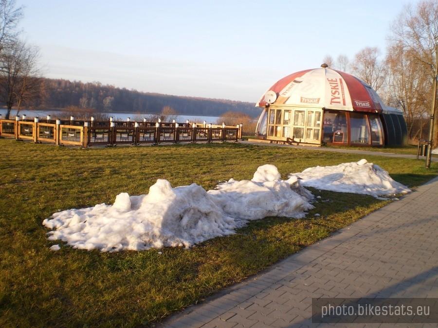 Pierwszy śnieg tej jesieni