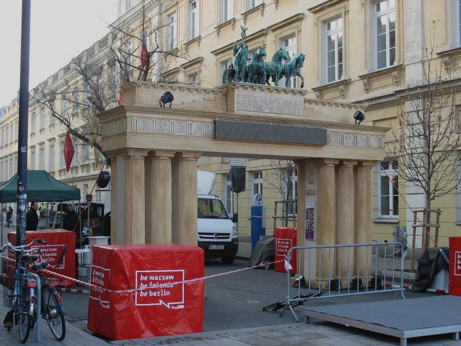 Brama Brandenburska na ul. Traugutta