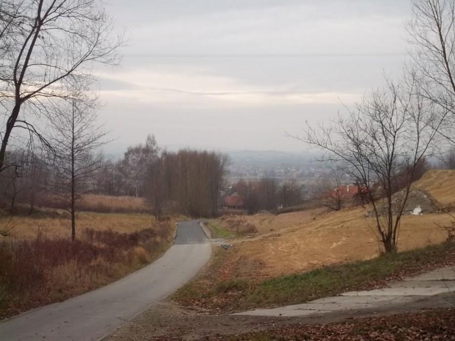 widok w tył...