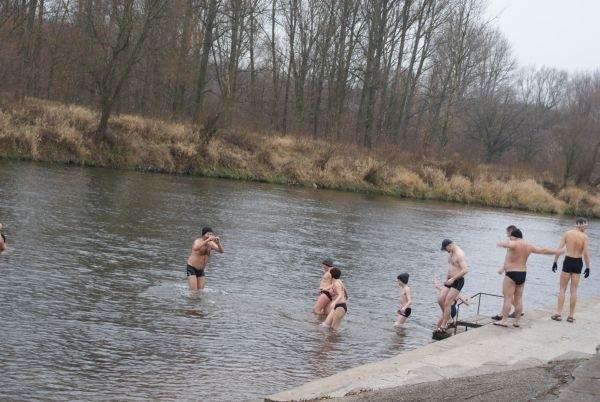 czas na wejście do wody